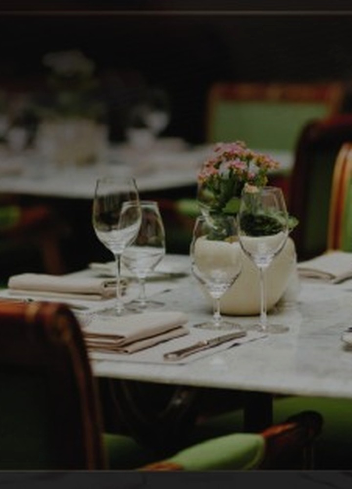 Whitefield Union's warm dining setting