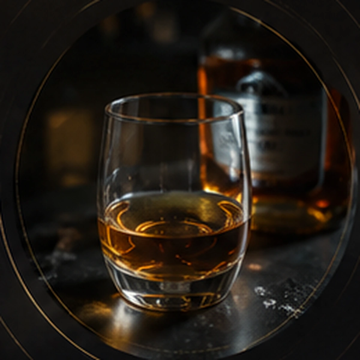 Premium spirit pour from the Whitefield Union bar selection